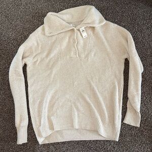 White/cream oversized sweater